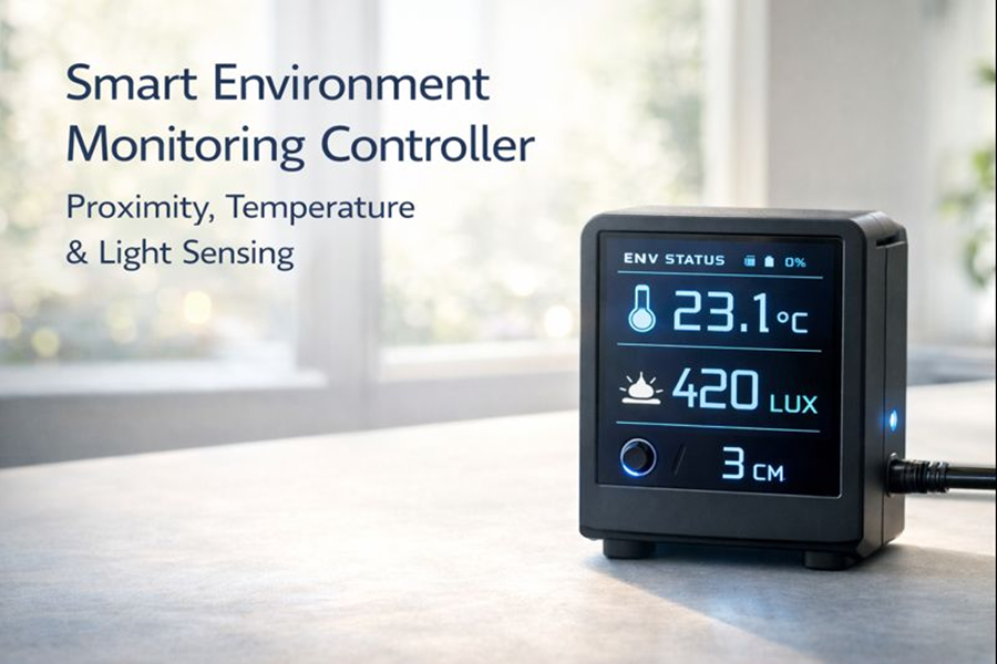 Smart environment monitoring controller – Devoforge IoT sensor project