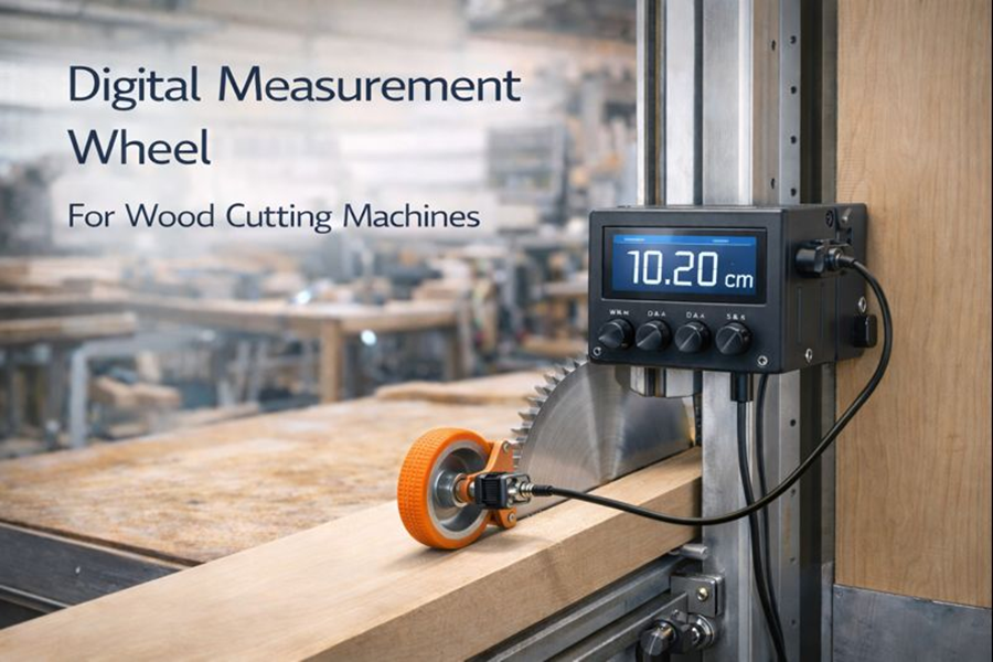 Digital measuring wheel for industrial cutting machines – Devoforge project