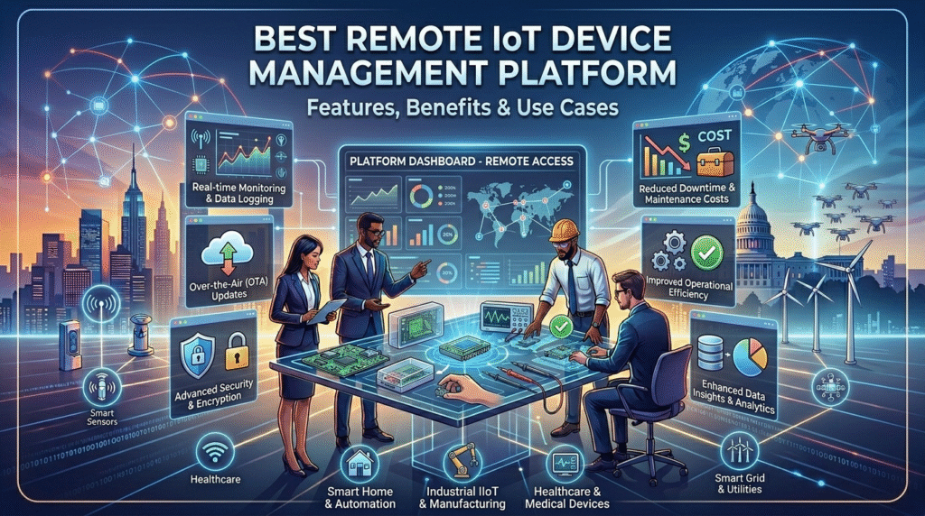 Best remote IoT device management platform comparison – blog featured image