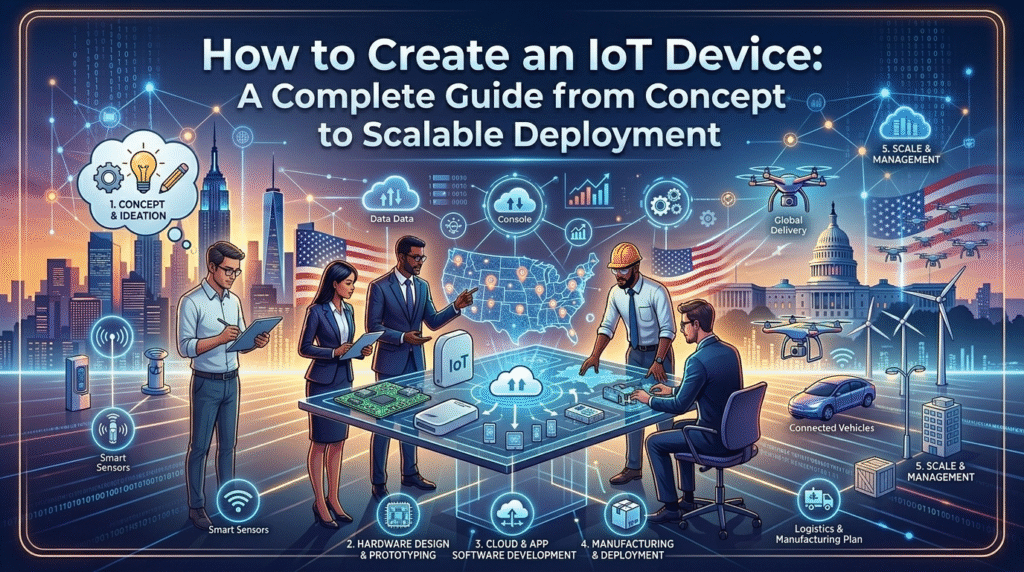 How to create an IoT device from concept to deployment – blog featured image