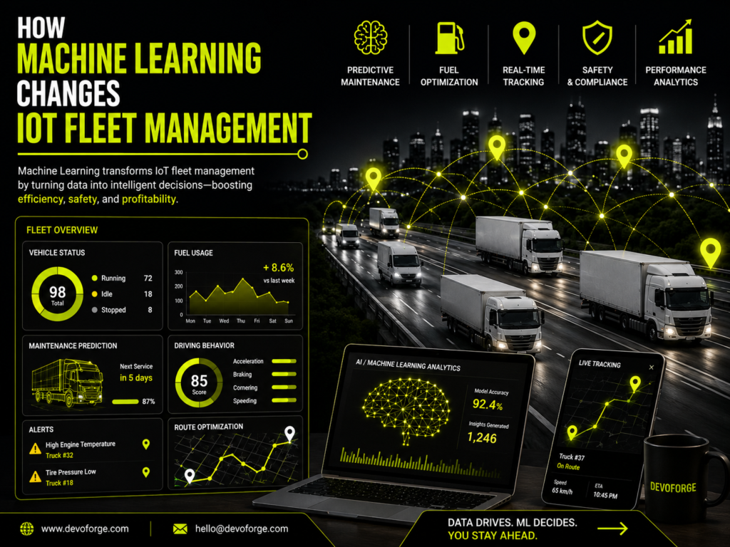 How Machine Learning Changes IoT Fleet Management