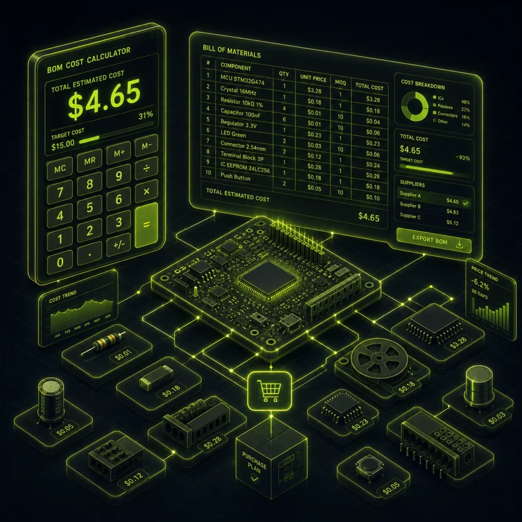 BOM Calculator for Electronic Products